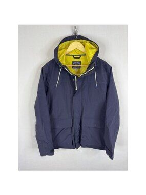 J.Crew Mens Navy Blue Hooded Sportsmen's Outfitter Utility Jacket Medium